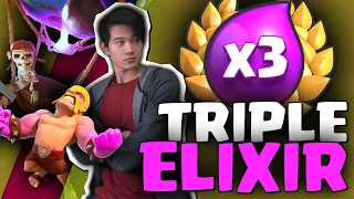 #1 Triple Elixir Deck in Clash Royale || Best Decks for Season 19 Global Tournament!