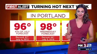 First Alert Saturday evening FOX 12 weather forecast (7/1)