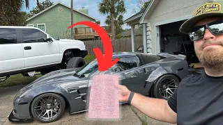 Miserable Neighbors Already Complaining about my "OBNOXIOUSLY LOUD" Widebody Corvette