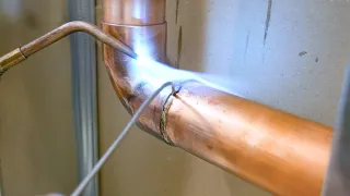 How To CORRECTLY Solder a 2" Copper Joint (Step By Step) | GOT2LEARN