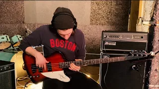 Stoned Jesus - Here Comes The Robots (Bass Cover)