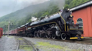 Reading & Northern T-1 2102 Steam Train Iron Horse Ramble (July 1st, 2023)