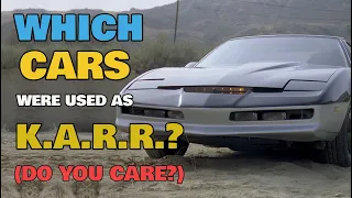 Does KARR Still Exist? Breaking down the Trans Ams Used as KITT's Evil Twin in "Knight Rider"