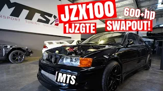 TOYOTA CHASER JZX100 600WHP BUILD 1JZGTE