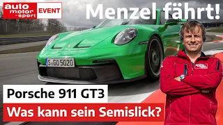 Menzel fährt: Reifenpoker beim Porsche 911 GT3 (992) | auto motor und sport