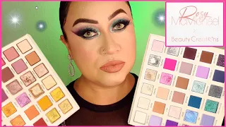 LOOK CON LAS 2 PALETAS DE ROSY MCMICHAEL X BEAUTY CREATIONS ✨ #tips #makeup #style #beauty #viral