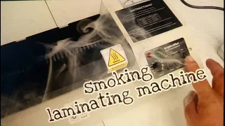 Smoking laminator