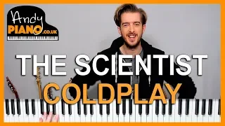 COLDPLAY - 'THE SCIENTIST' EASY SONGS ON PIANO - TUTORIAL