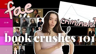 you have a crush on these characters🧝🏼‍♂️tier ranking your book crushes