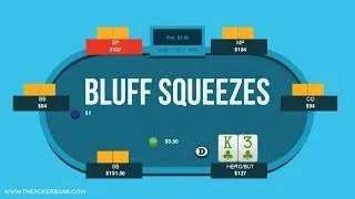 Bluff Squeezing Preflop | Poker Quick Plays