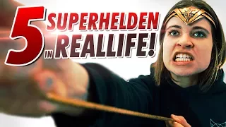 5 SUPERHELDEN in REALLIFE!