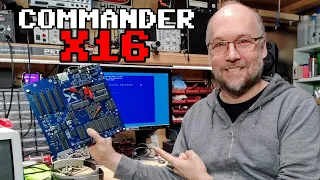 Getting the Commander X16 running