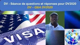 DV - Séance de questions et réponses pour DV2020
