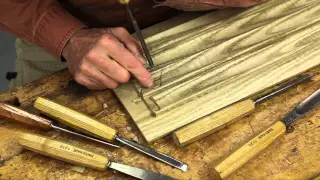 Carving Linenfold Panels