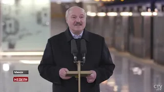 Республика Беларусь, Минск, ноябрь 2020, новые станции метро, вид из кабины машиниста.