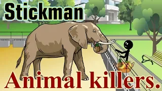 Stickman mentalist. Animals killer.