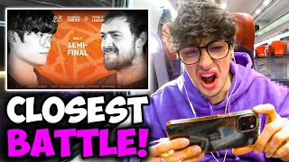 I REACT to NaPoM vs WING while I'm on the TRAIN  | GRAND BEATBOX BATTLE 2023: WORLD LEAGUE