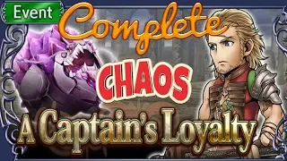 『DFFOO GL』A CAPTAIN'S LOYALTY (BASCH) COMPLETE CHAOS