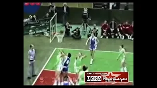 1988 ЦСКА (Москва) - Жальгирис (Каунас) 94-66 Чемпионат СССР по баскетболу. Финал, 2-й матч