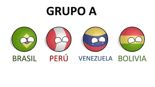 RESUMEN COPA AMÉRICA BRASIL 2019 | COUNTRYBALLS (PARTE 1)