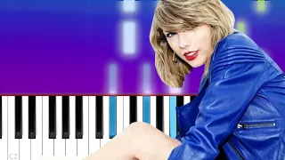 Taylor Swift - Wildest Dreams  | Piano Tutorial