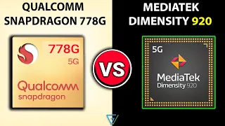 🔥 Dimensity 920 Vs Snapdragon 778G | 🤔Which Better? | Mediatek Dimensity 920 Vs Snapdragon 778G