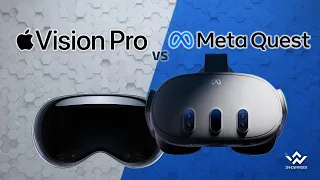 Meta Quest 3 vs. Apple Vision Pro: Comparing the Titans