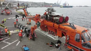 S-64 Air Crane® mobilization from U.S. to Chile