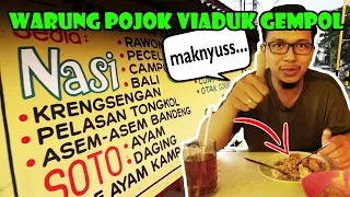 WARUNG MAKAN ENAK DI GEMPOL PASURUAN TEMPAT MAKAN ENAK WARUNG POJOK VIADUK GEMPOL ADA NASI CUMI ENAK