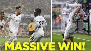 MASSIVE WIN FOR LEEDS UNITED! 6 GOAL THRILLER! - Wolves 2-4 Leeds United Reaction & Analysis!