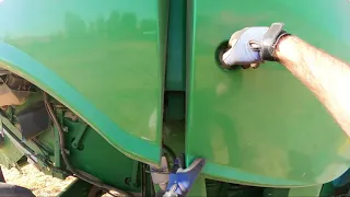 Cleaning our combine part 1