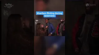 Blueface Flirting During A Interview