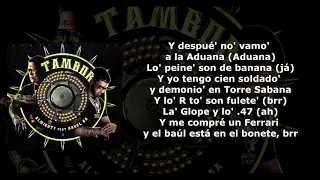 Almighty x Anuel AA - Tambor (Letra)