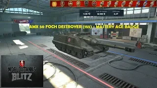 WOT BLITZ AMX 50 FOCH DESTROYER 155 - MAESTRIA AS - 7576 DMG  6 KILLS