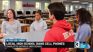 Local high school bans cell phones