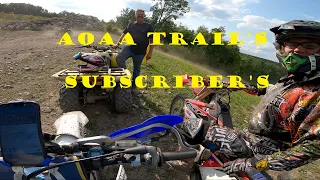 Aoaa Trails Vlog - East Side - Drowned Bikes - Meeting Subscribers