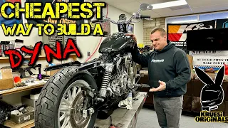 Cheapest way to build a harley davison dyna   KRUESI VLOG #69