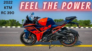 2022 KTM RC390 All Gear Top Speed | Full Throttle