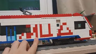 Иволга 3.0    поезд из лего