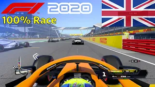 F1 2020 - 100% Race at Silverstone in Norris' McLaren