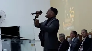 POSSE DO NOSSO PASTOR JOSUÉ ARANHA AD CACIMBA DE DENTRO PB [ LOUVOR ESCUDO  JOSUÉ]