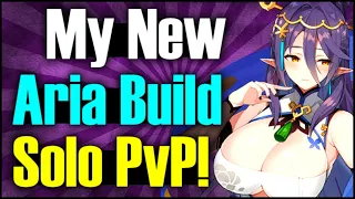 My NEW Aria Build Solo PvP!