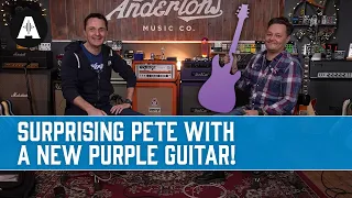 Surprising Pete with a NEW Guitar… He was Not Expecting This!