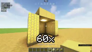 making the backrooms in minecraft, this took way too long to edit help me