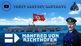 Wows Blitz • Manfred von Richthofen [ Team ~ Xkalamar ]