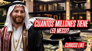 ¿Cuántos Millones de Dólares  tiene Leo Messi?