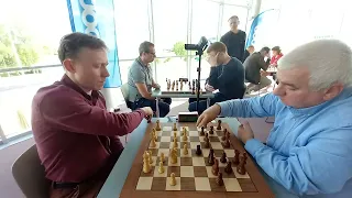 GM Ruslan Ponomariov - GM Kirill Georgiev | Blitz chess