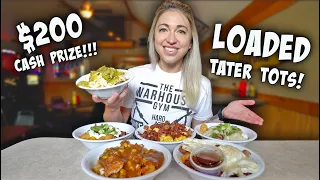 $200 LOADED TATER TOTS CHALLENGE