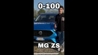 MG ZS 1.0 TUBRO PROVA ACCELERAZIONE 0-100 #shorts