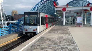 GVB M4 vertrekt uit Sloterdijk